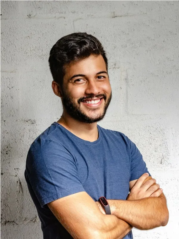 portrait of smiling man
