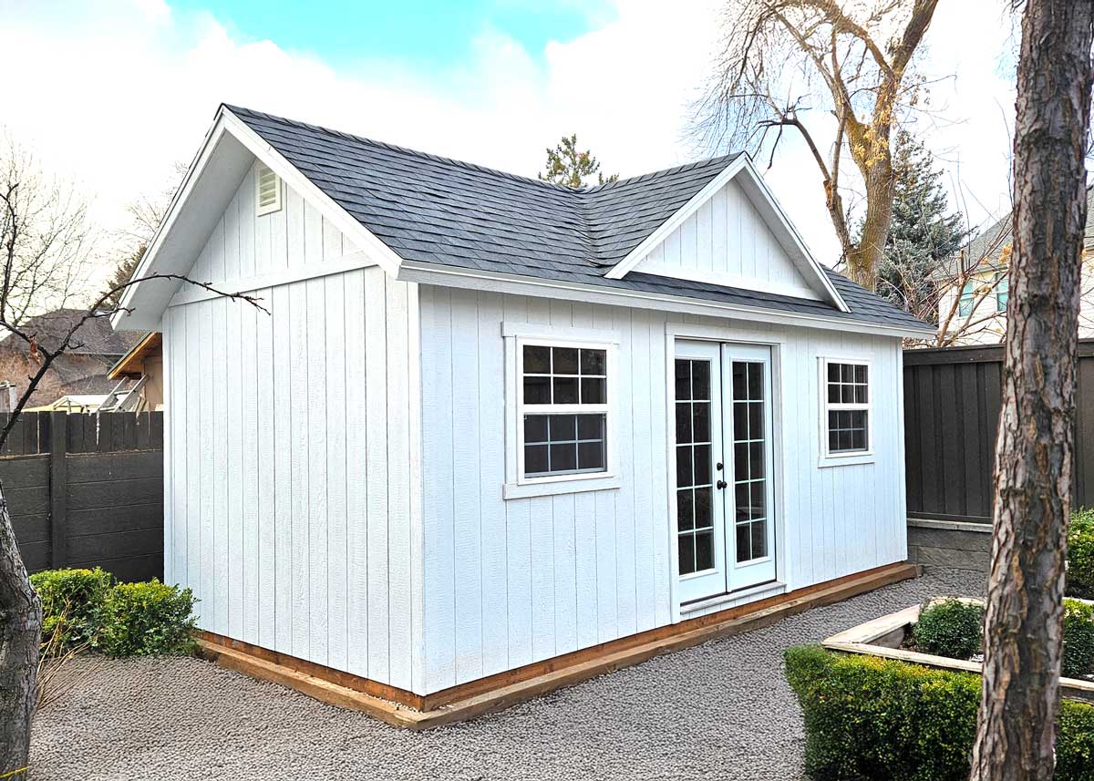 10 X 20 Tall Apex with Tri-Gable Dormer