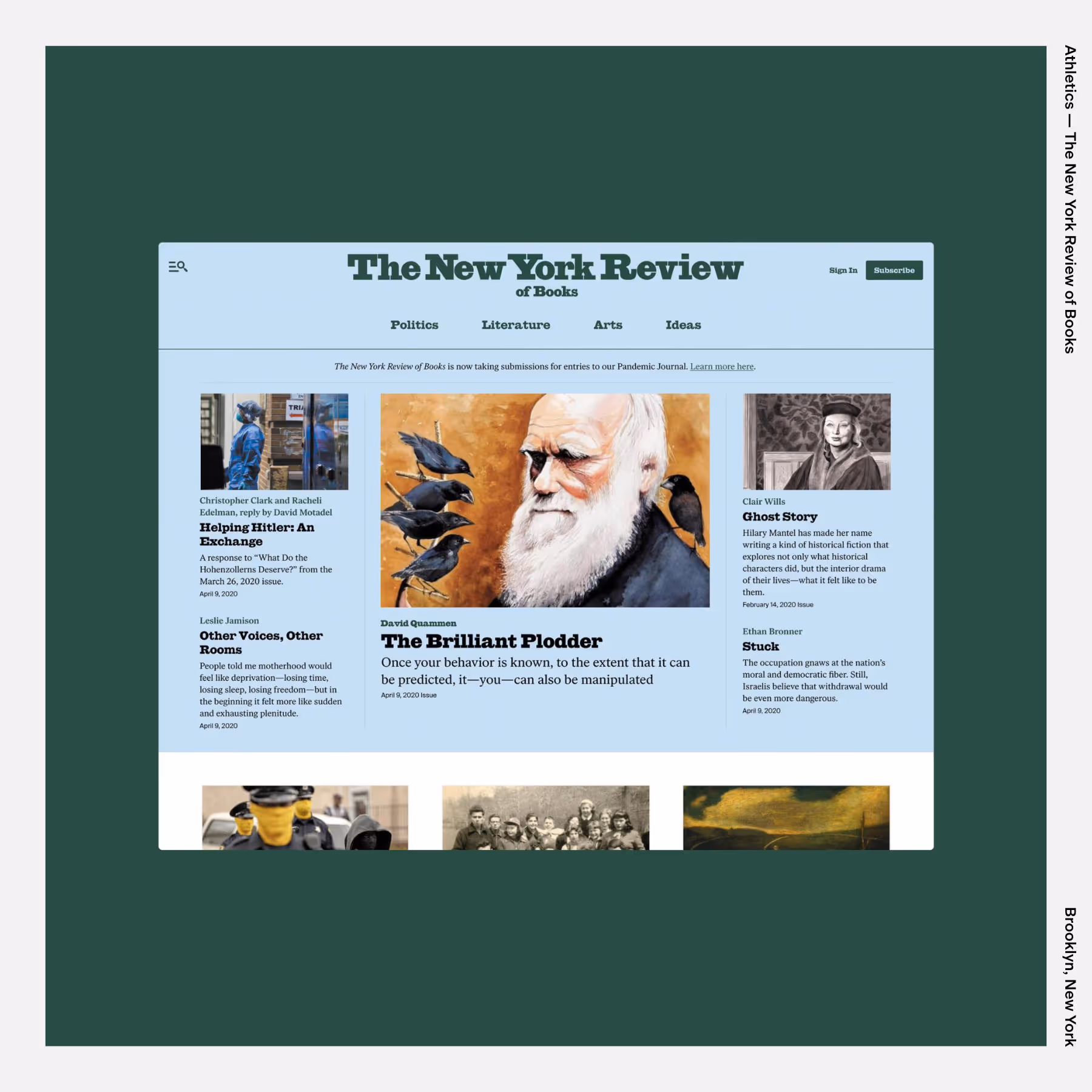 Athletics — The New York Review of Books