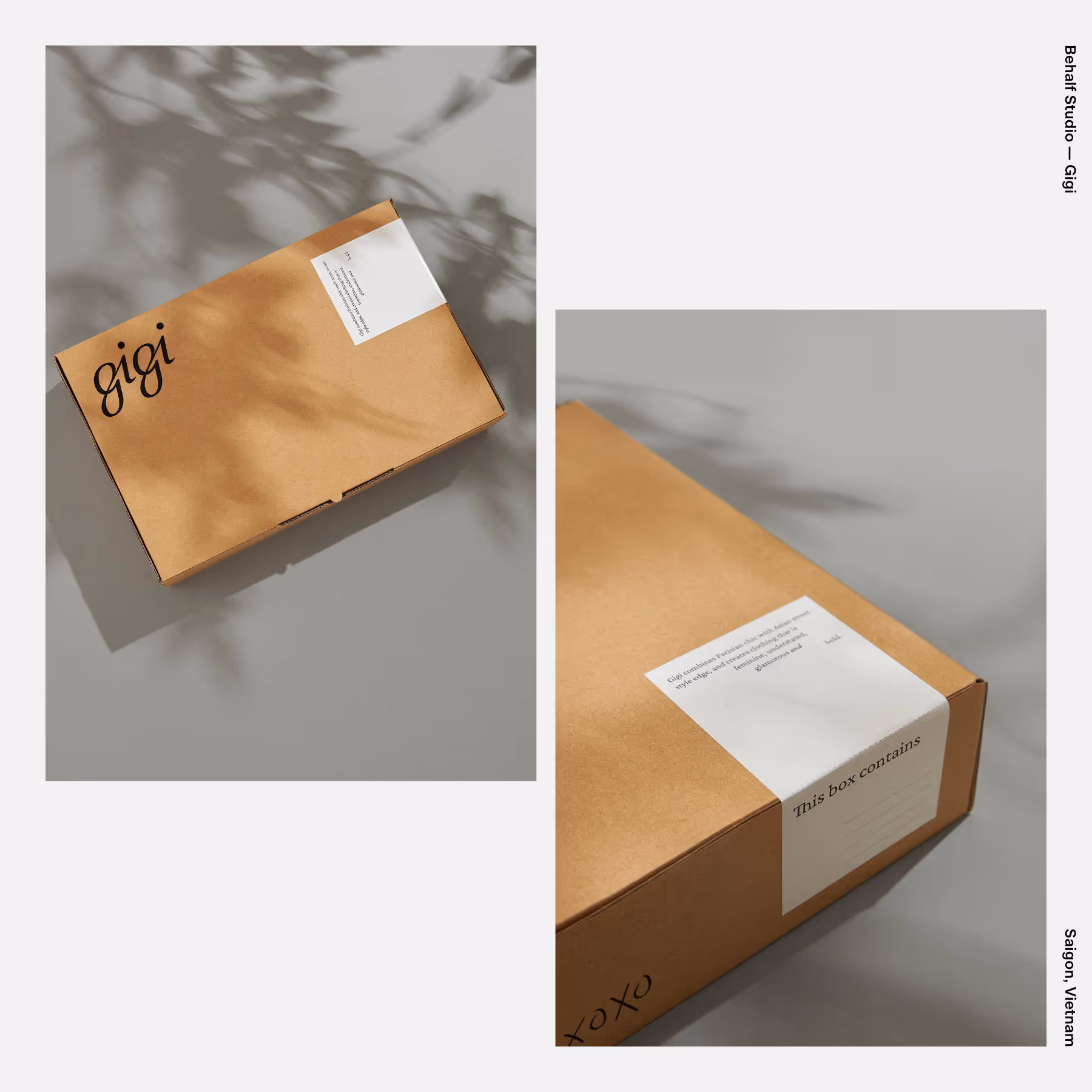 Behalf Studio — Gigi