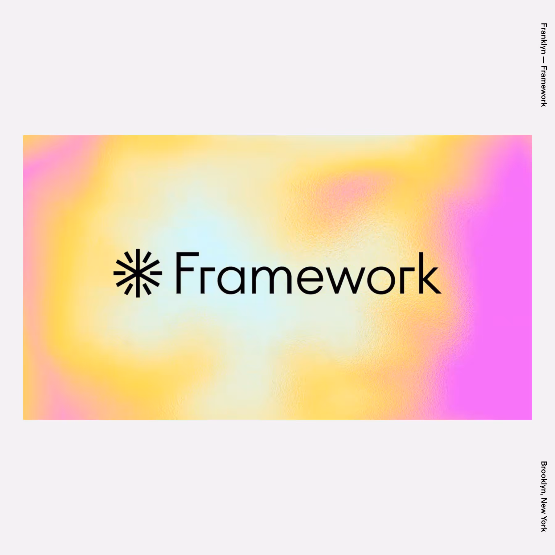 Franklyn — Framework