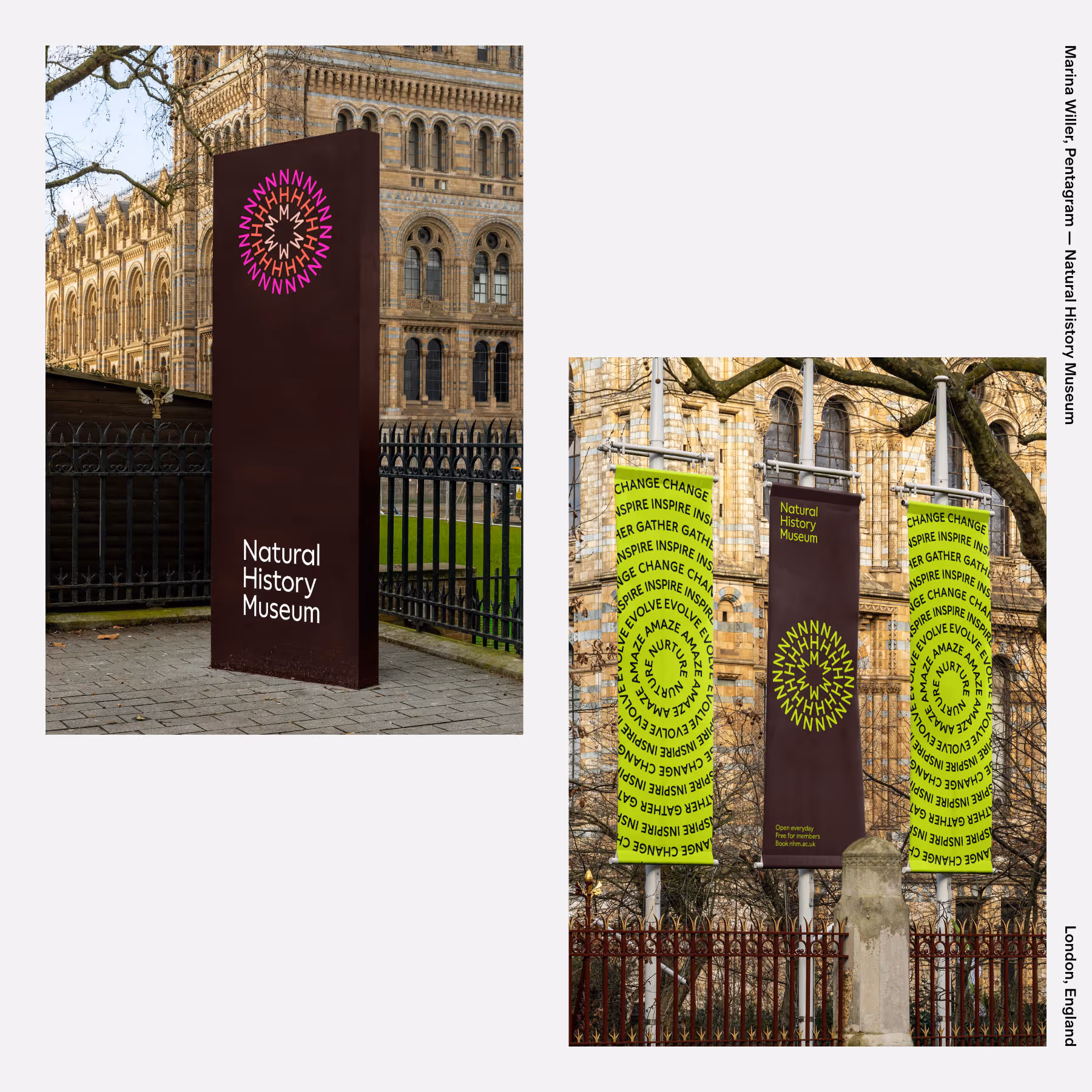 Marina Willer, Pentagram — Natural History Museum