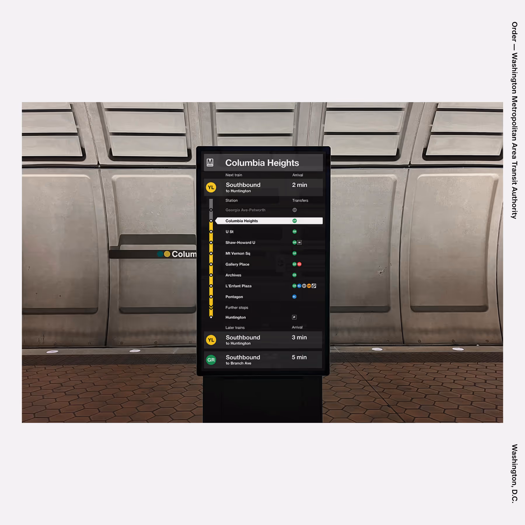 Order — Washington Metropolitan Area Transit Authority
