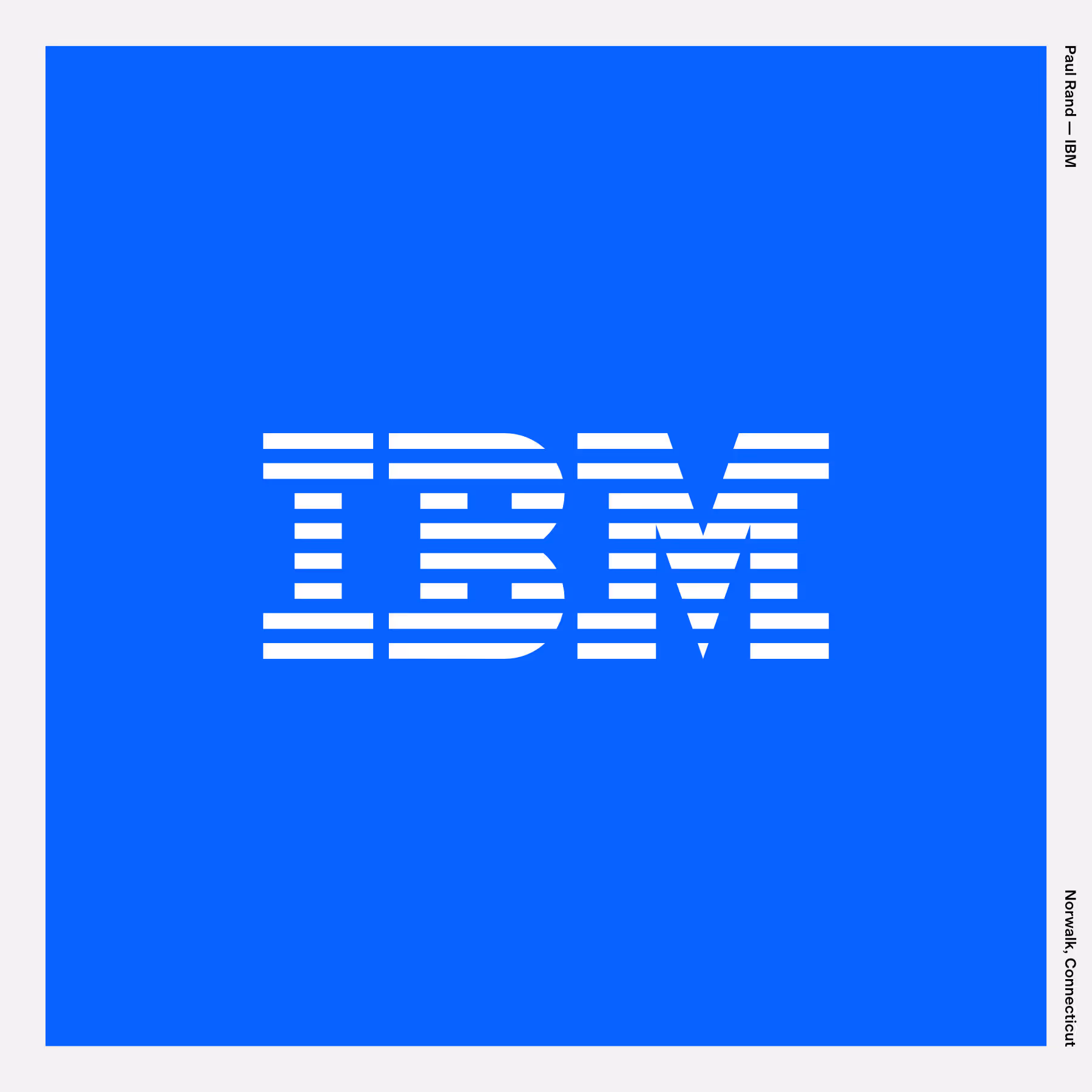 Paul Rand — IBM