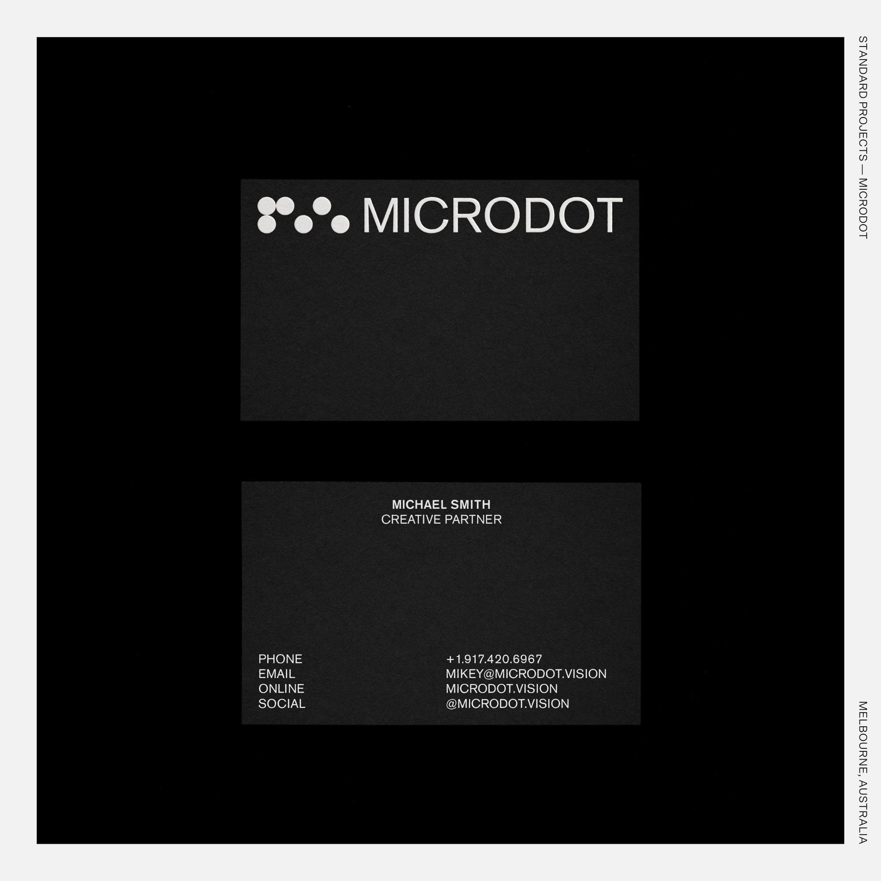 Standard Projects — Microdot