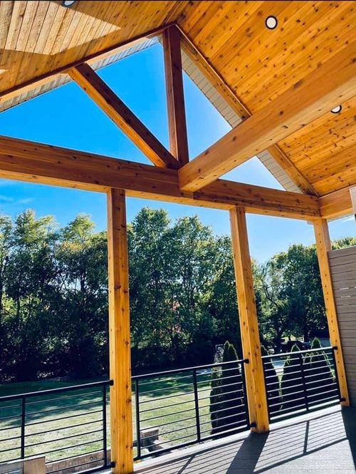 Roof installation process