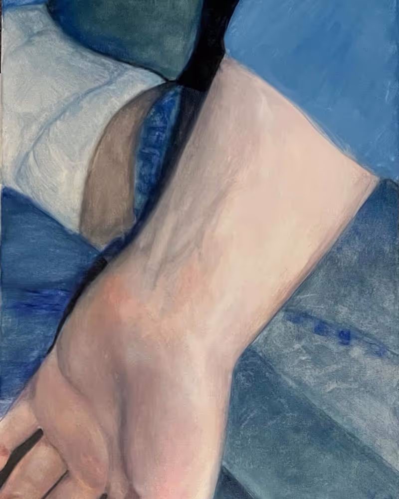 A close up of my wrist.