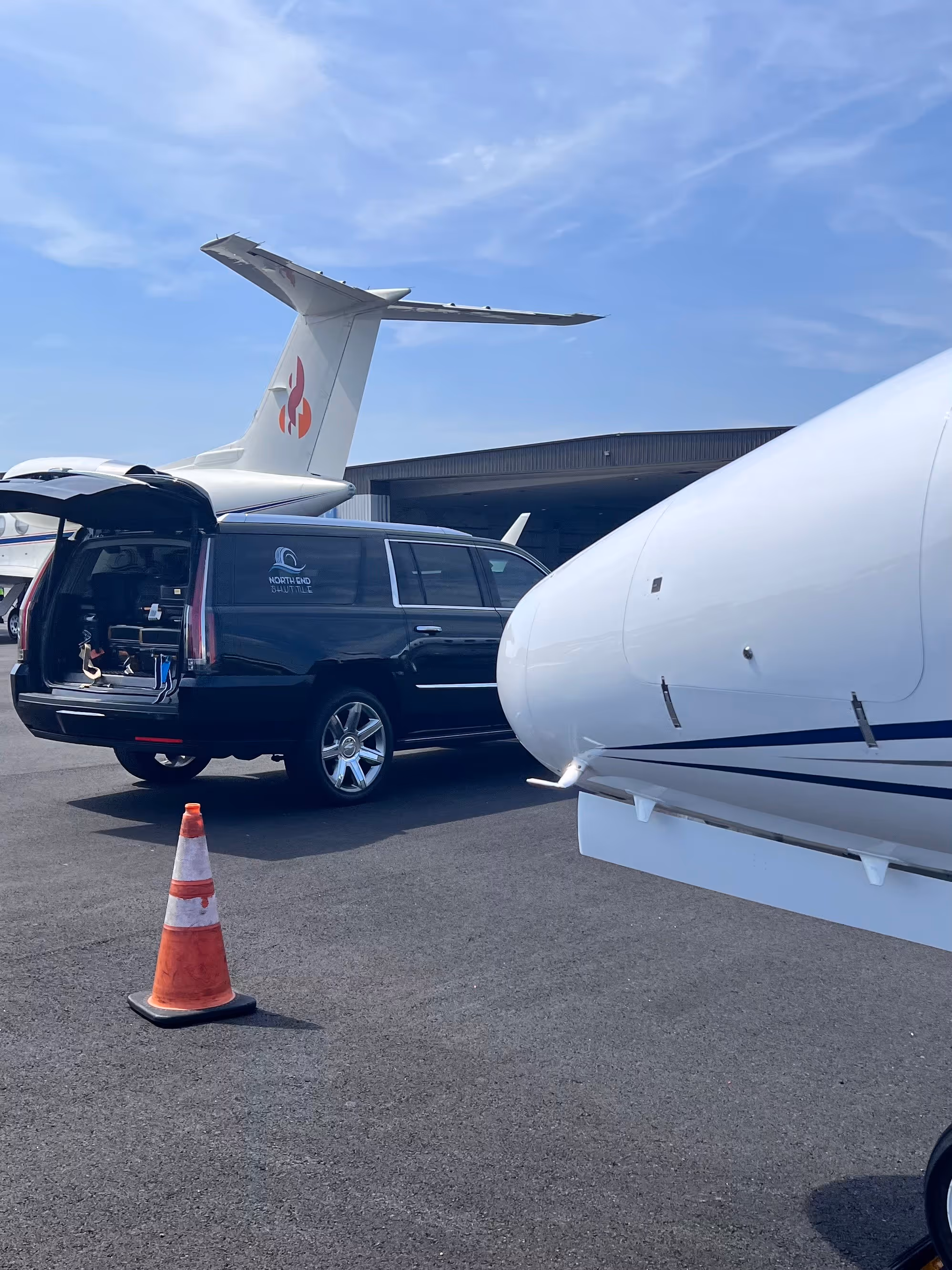 2024 Cadillac Escalade at private airport
