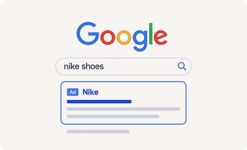 Google says it was branded search