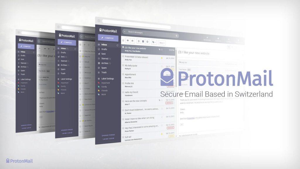 ProtonMail, a good alternative to Hushmail
