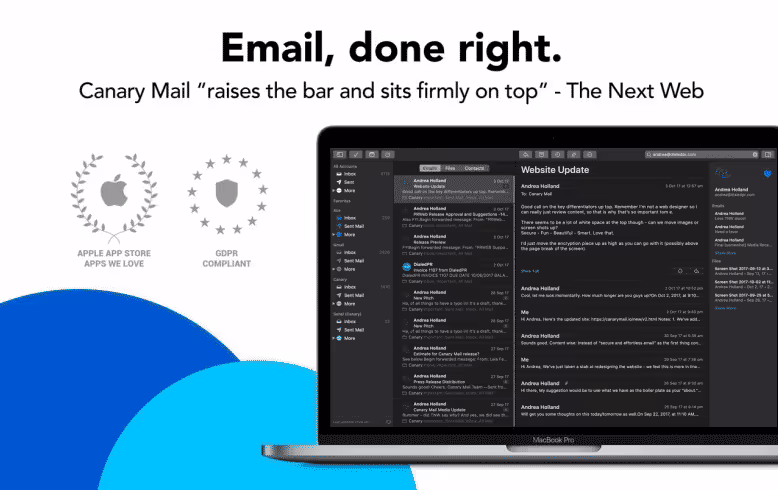 Canary the best Airmail alternative