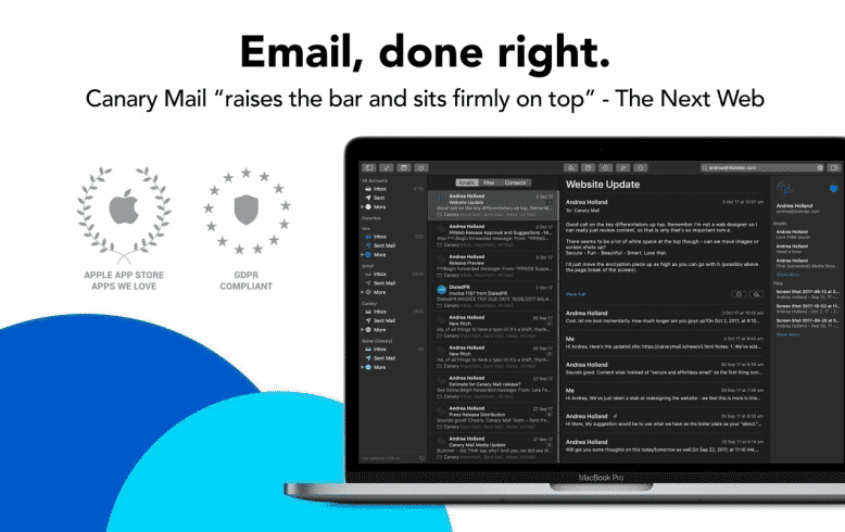 Canary the best Airmail alternative