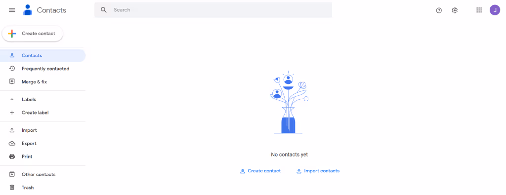 contacts google
