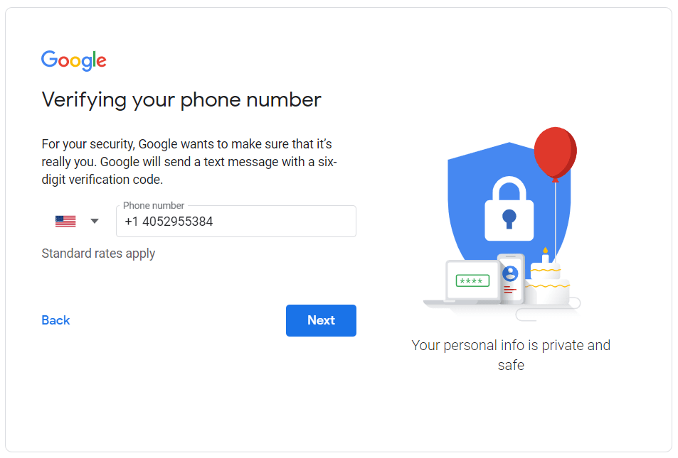 gmail verification