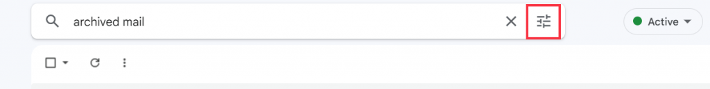 search options