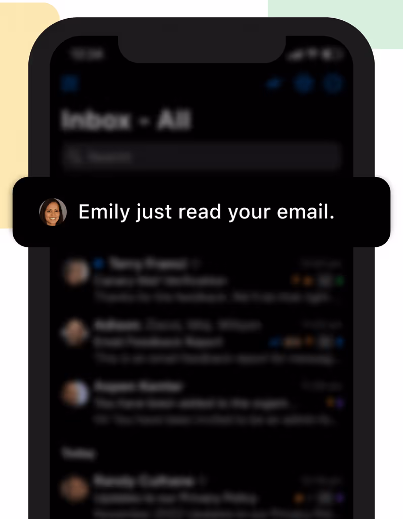 Read receipts canary