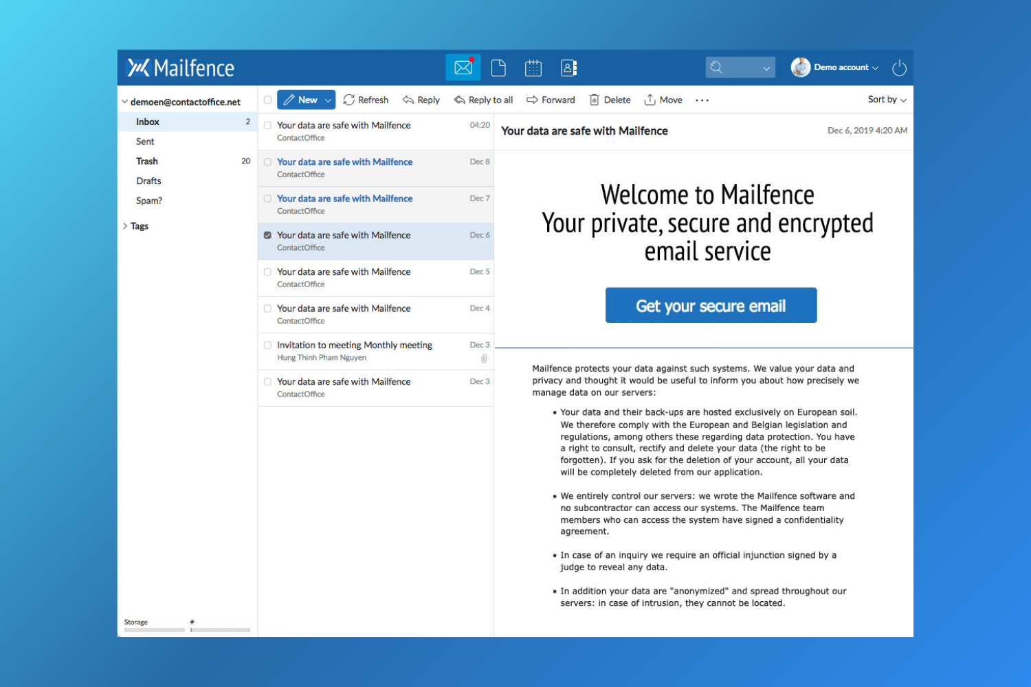 create free email account for business