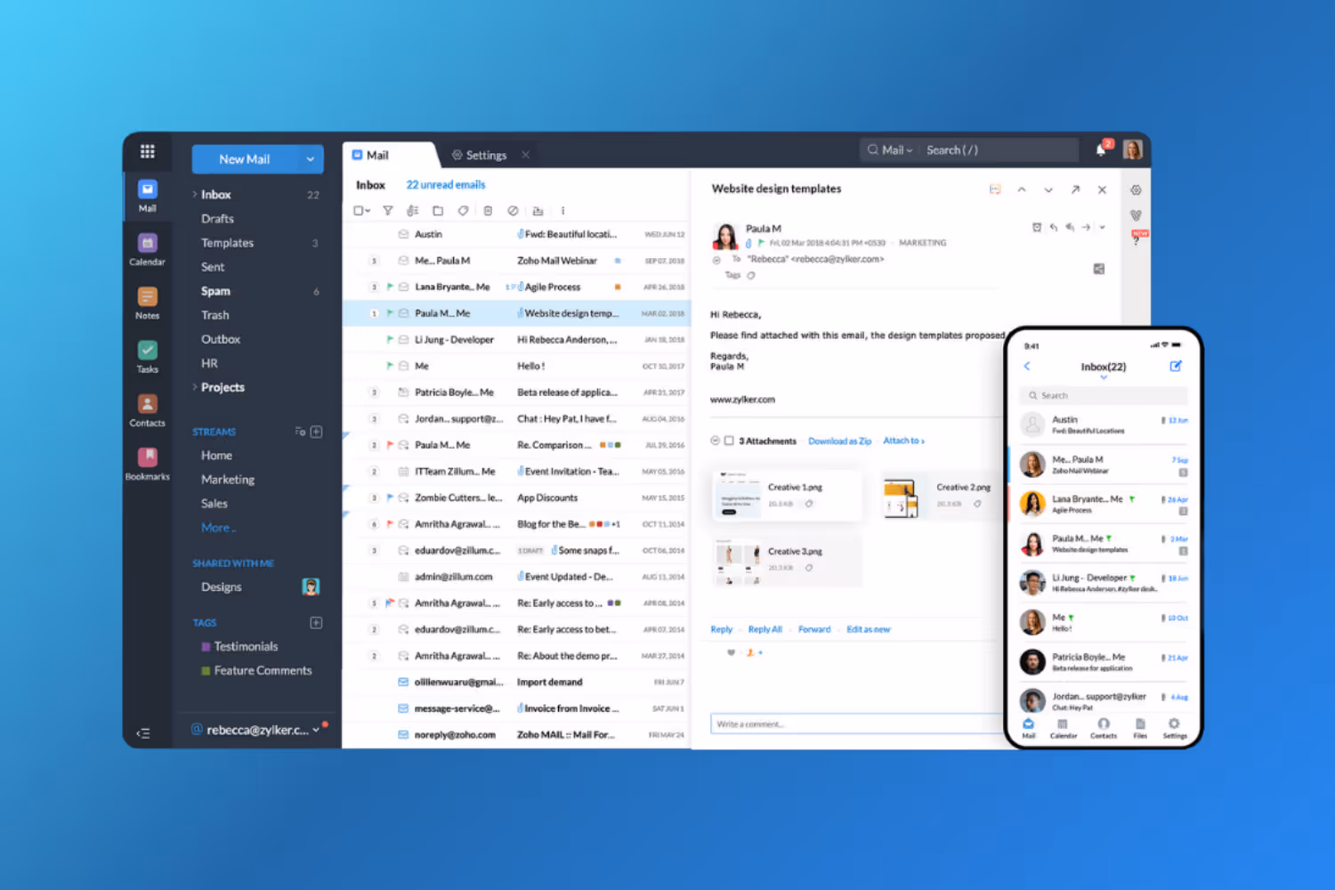 free email account for business