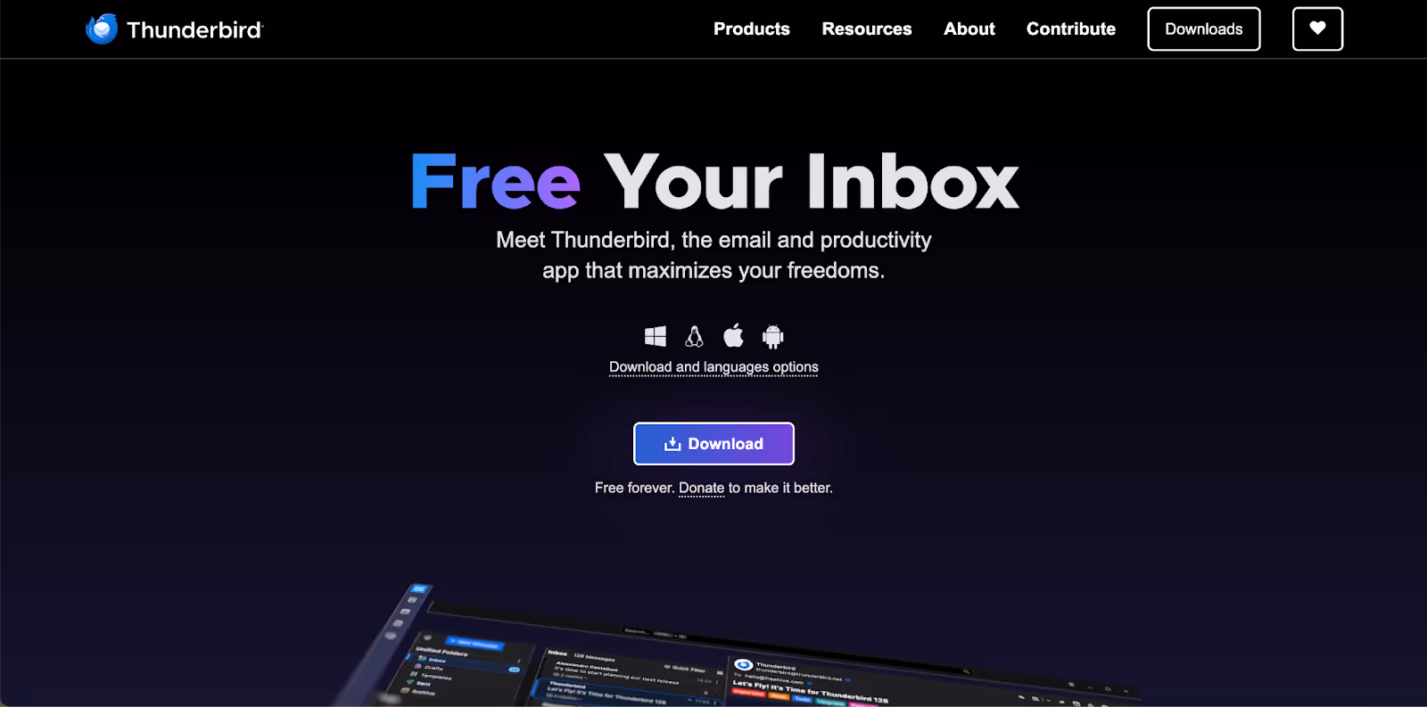 Best Email Clients For Mac - Thunderbird 