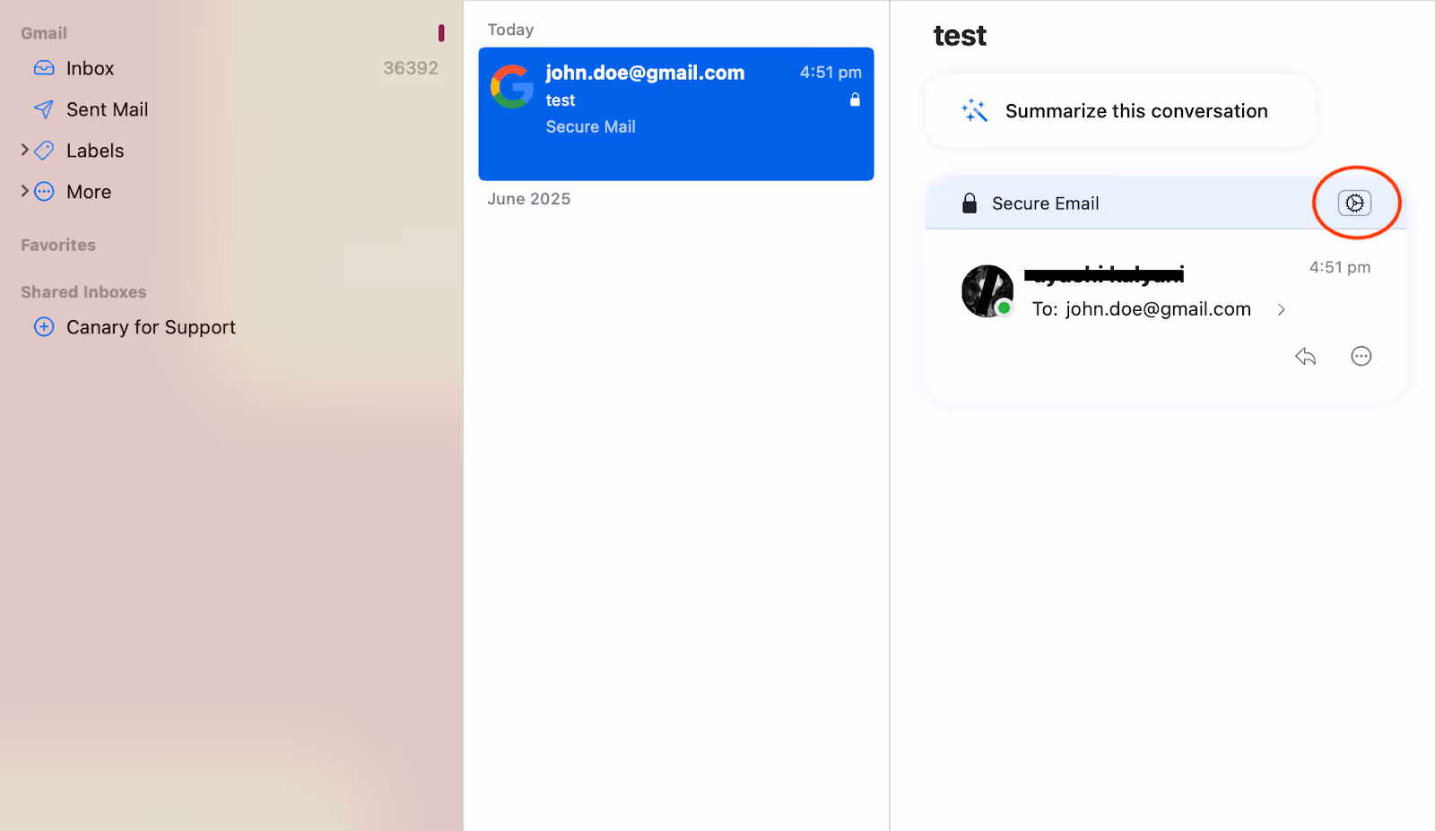 Can you unsend an email - Canary Mail Revoke 4