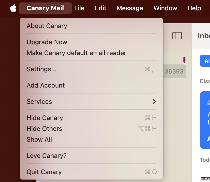 Can you unsend an email - Canary Mail Revoke 1