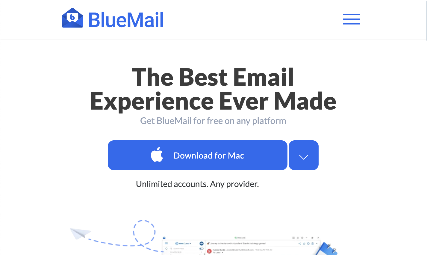 Superhuman Alternative - BlueMail