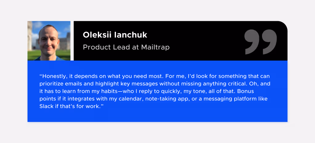 Product Lead at Mailtrap