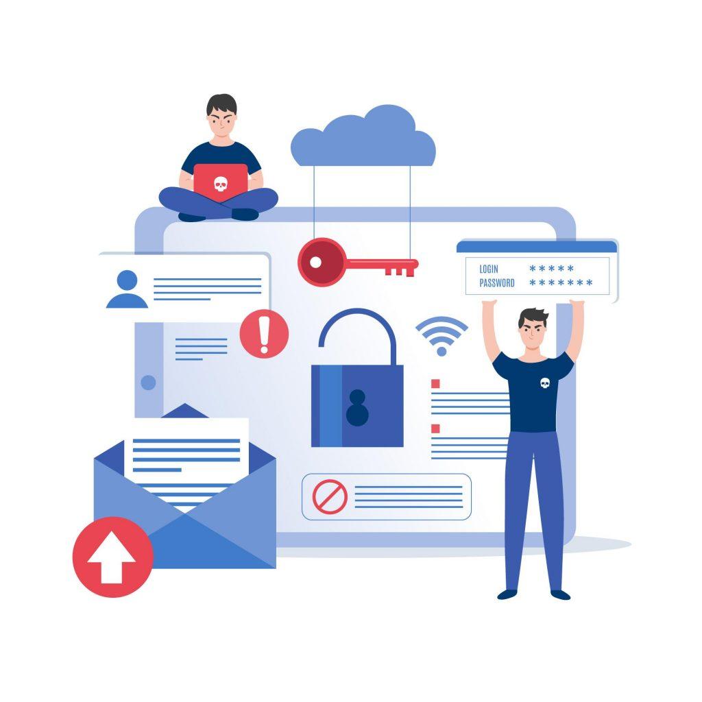 Applications de messagerie pour plusieurs comptes