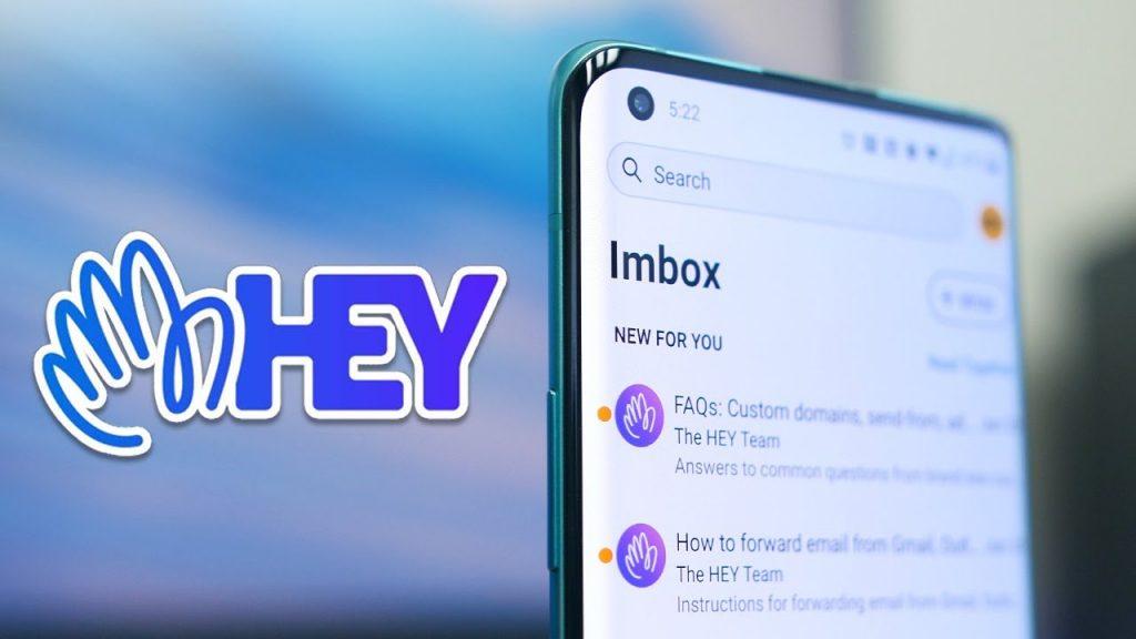Hey, une option de client de messagerie pour Mac OS