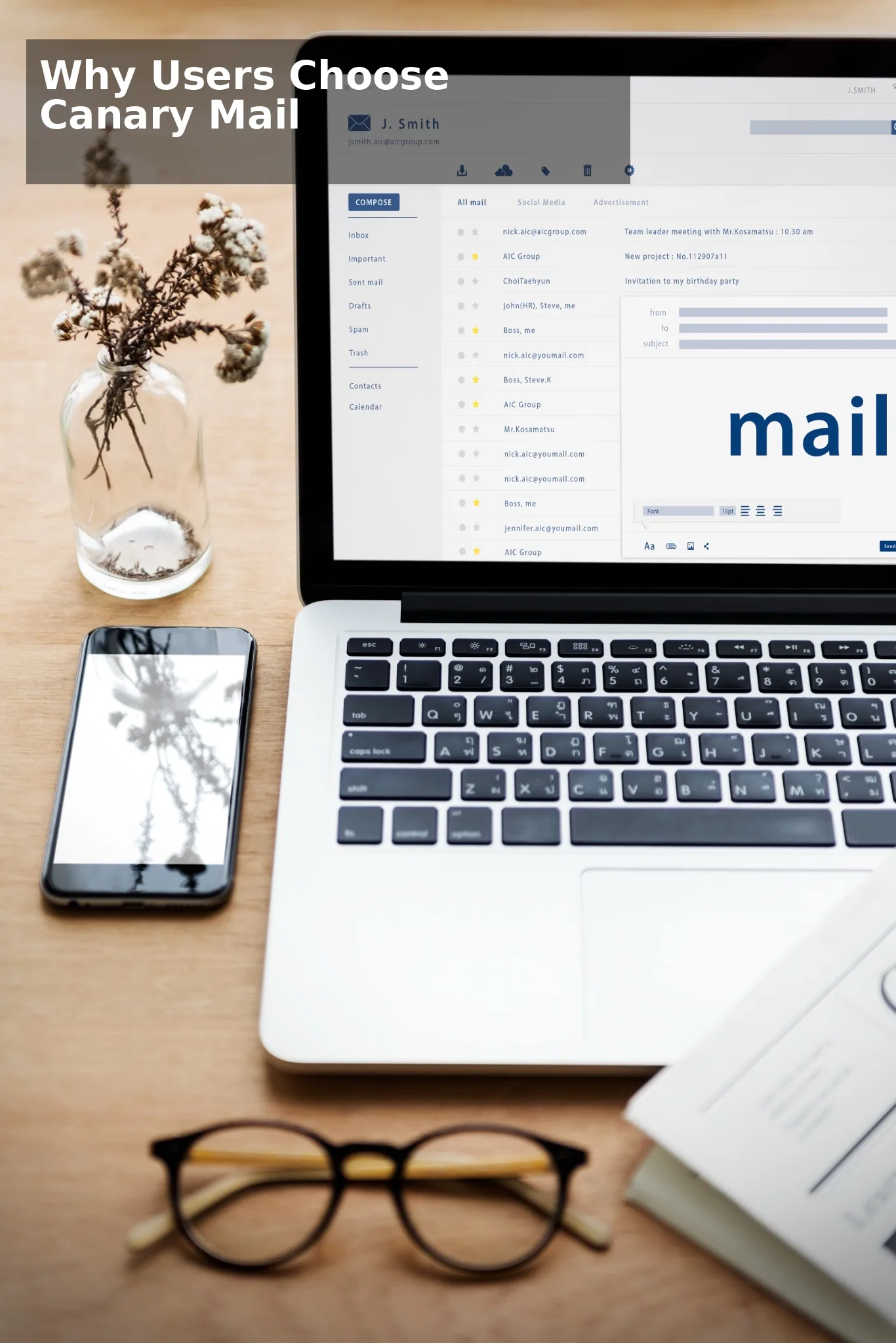 Why customers choose Canary Mail