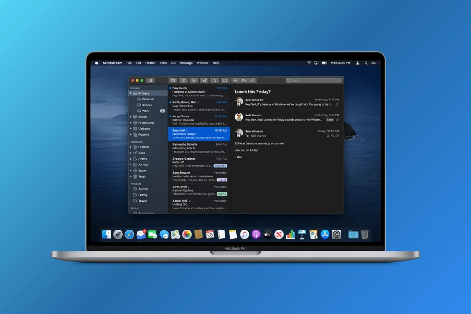Mimestream, cliente nativo de Gmail para Mac