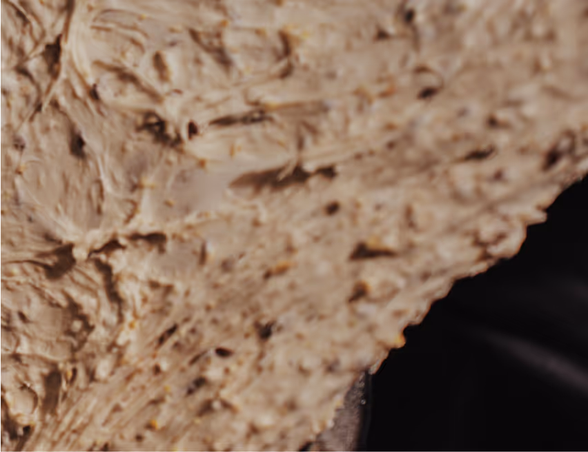 Dough getting prepped for baking