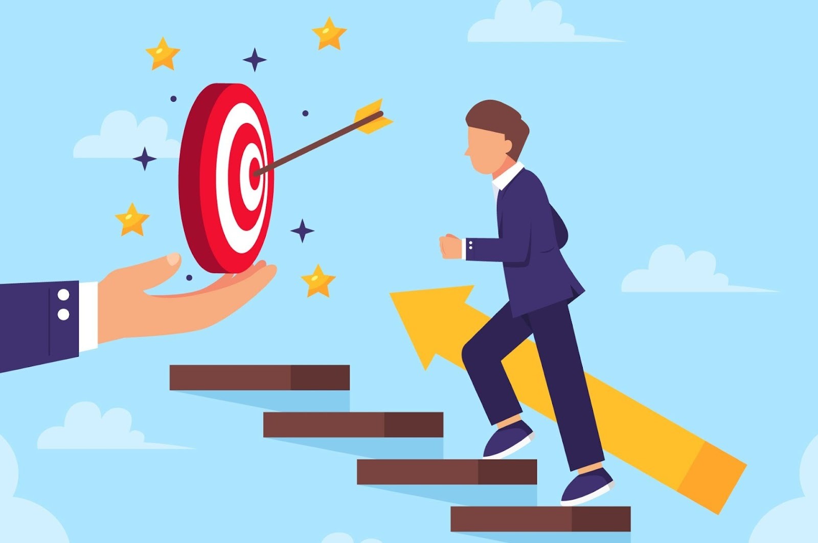 Vendedor alcanzando objetivos trimestrales de ventas en concesionario de autos