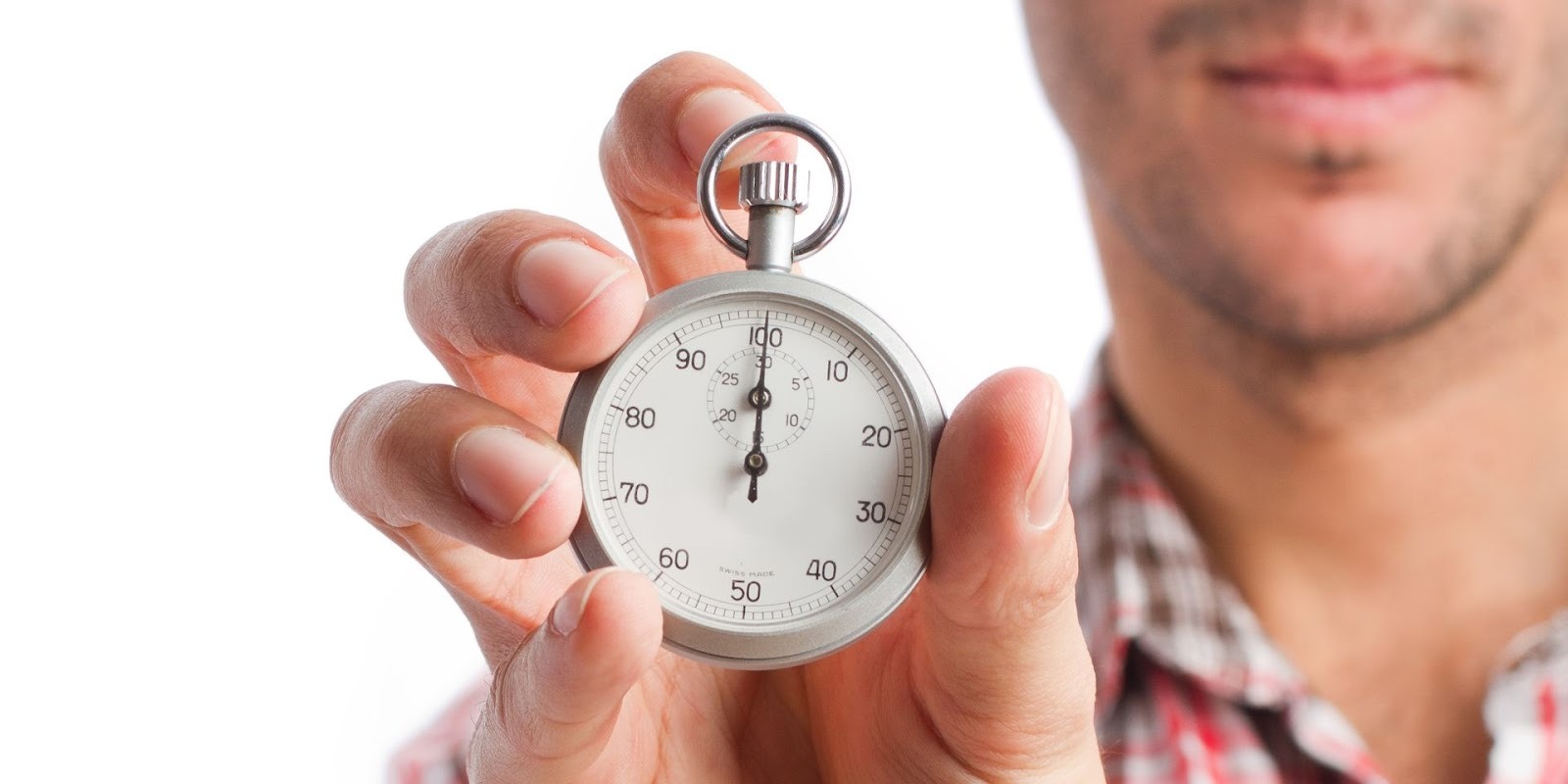 Stopwatch showing how car dealers use time pressure tactics during vehicle negotiations