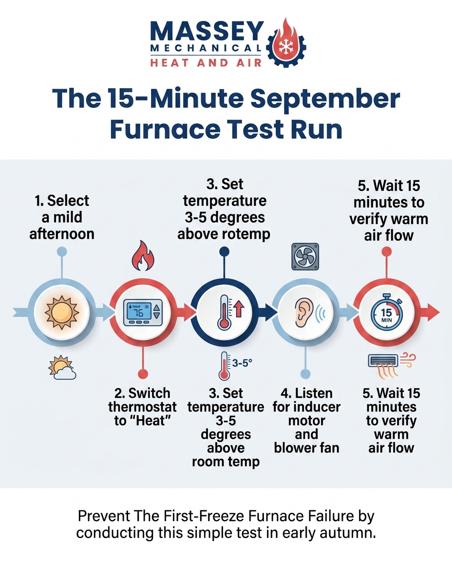 The 15-Minute September Furnace Test Run