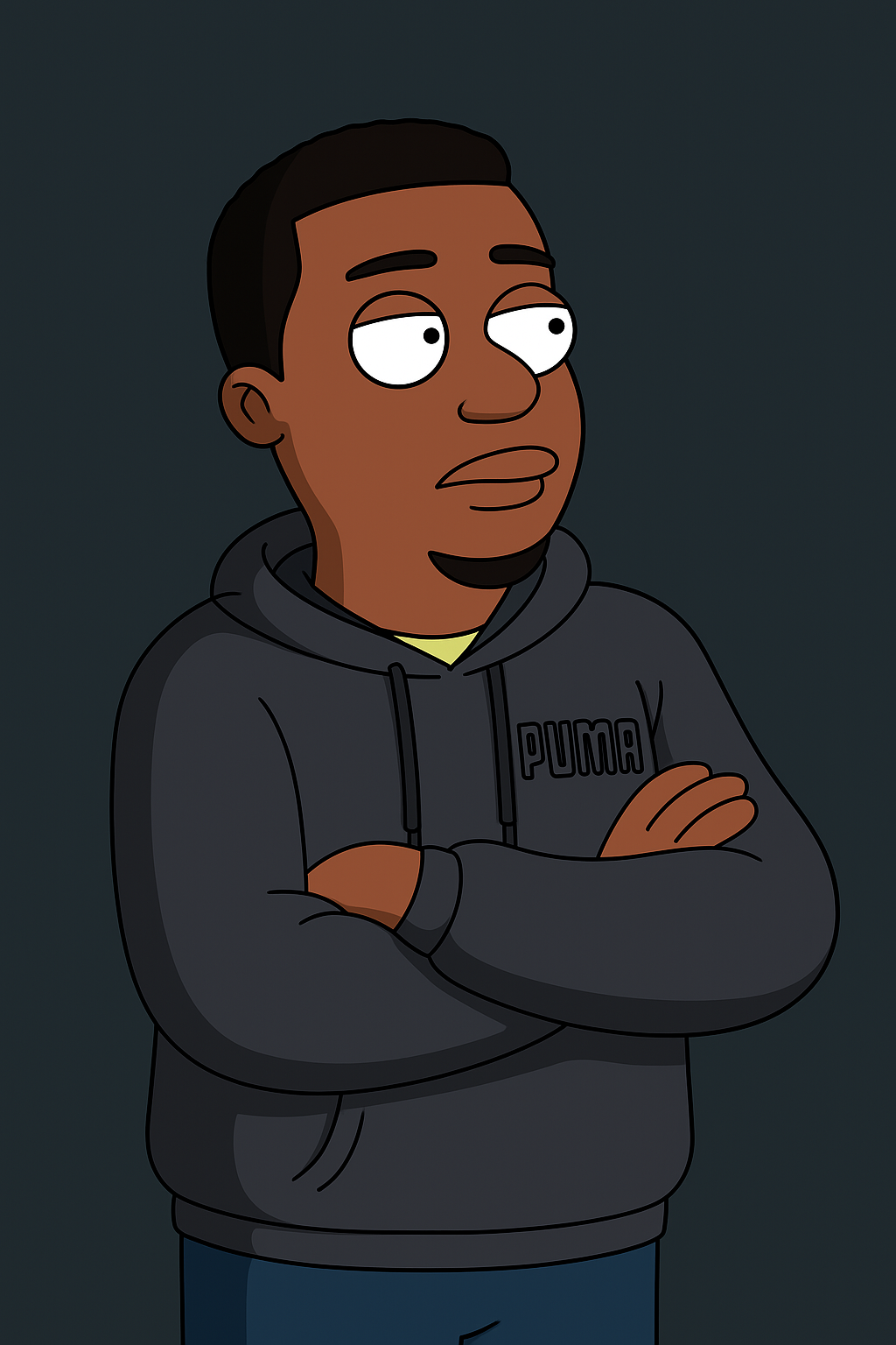 animated image of collins githongo