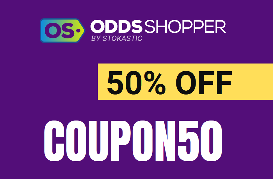 Oddsshopper coupon code: COUPON50