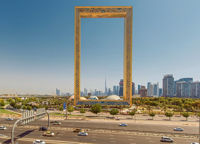 Modern Dubai skyline showcasing the city as a capitalist stronghold