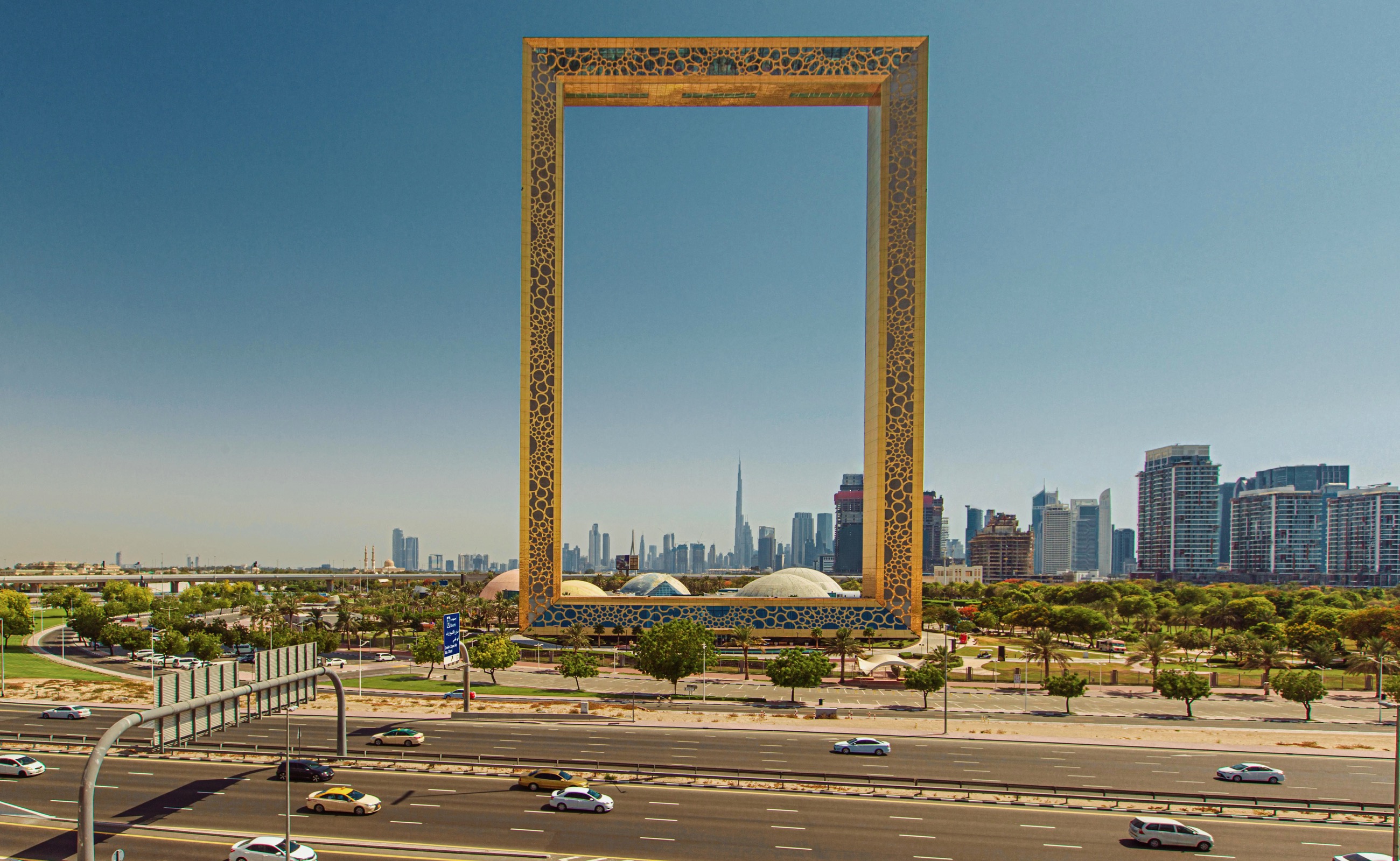 Dubai Financial District representing capitalism and business freedom