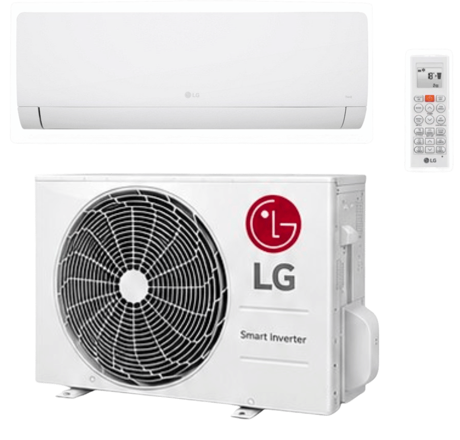 LG Therma V Wärmepumpenset mit Außeneinheit und Speicher