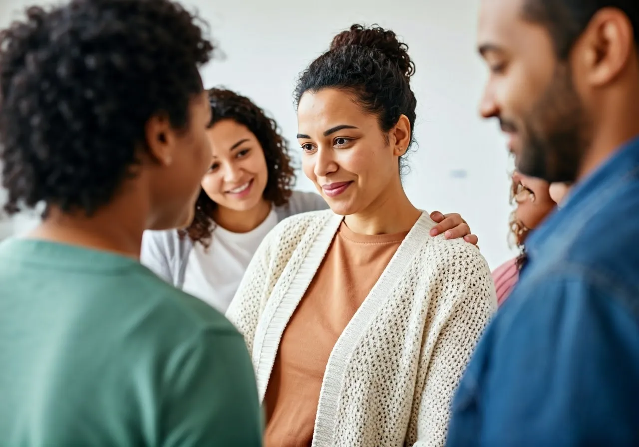 Supportive community of single parents