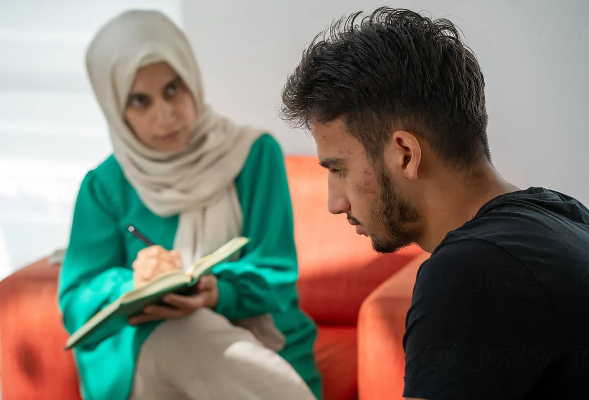Muslim therapist in Texas providing culturally sensitive counseling