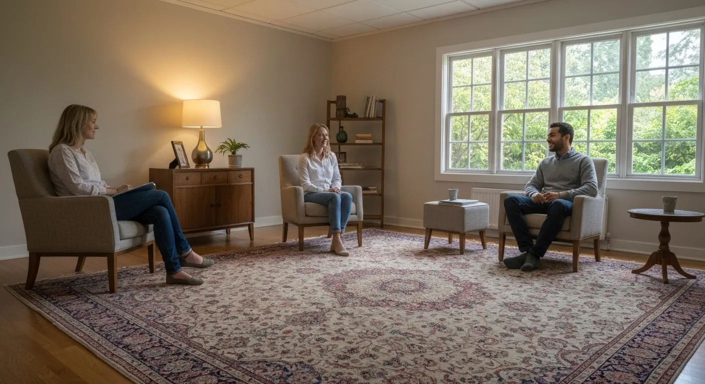 Turkish-inspired therapy room