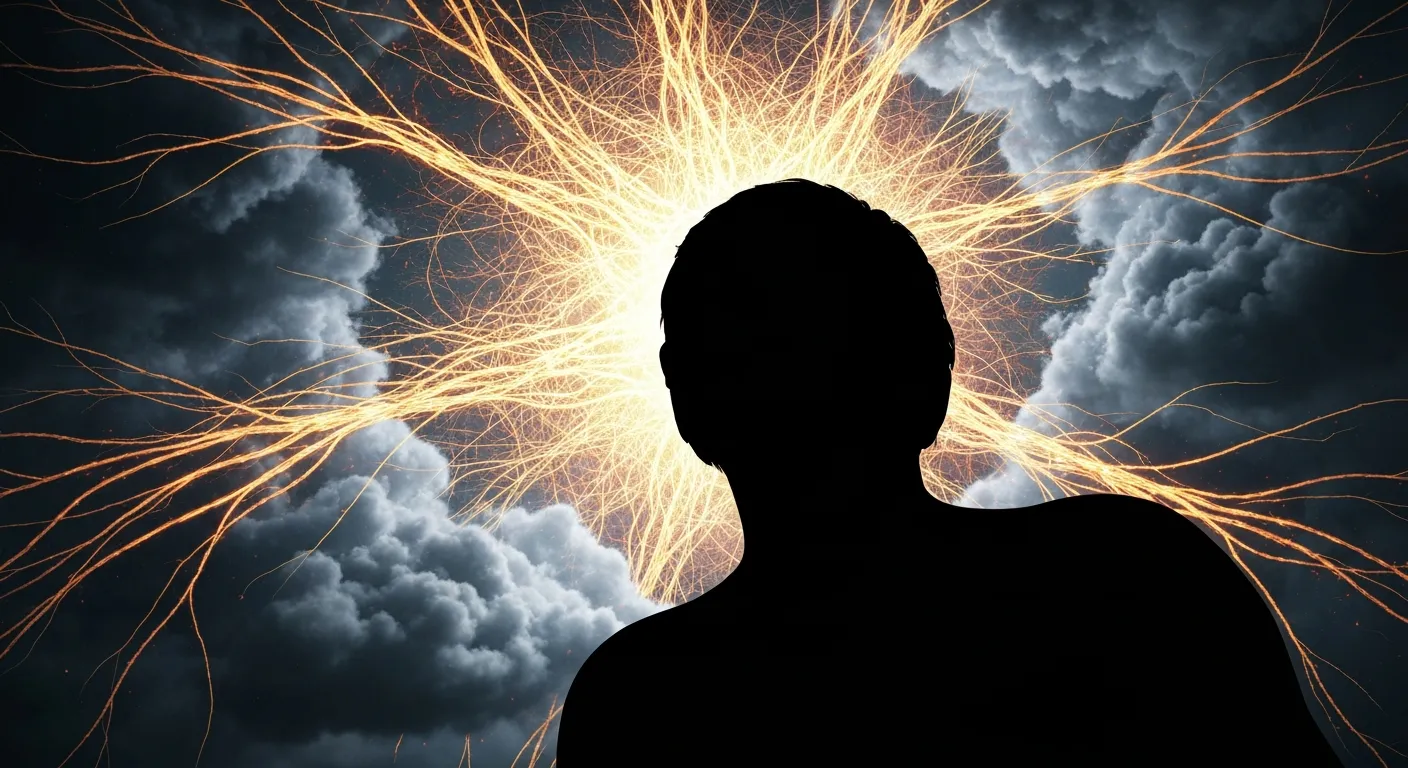 Tangled nerves and storm clouds