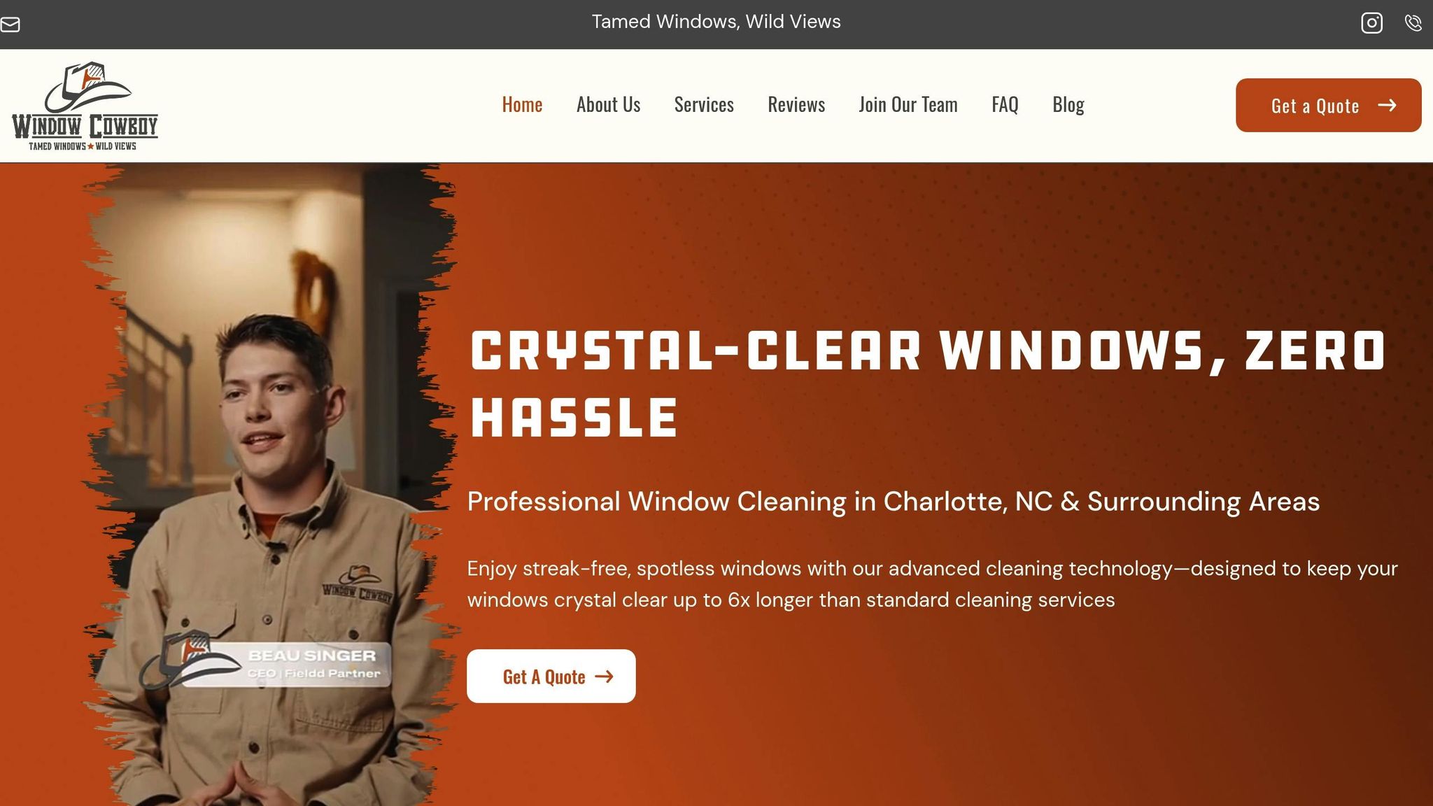 Window Cowboy: Professional Window Services in Charlotte, NC