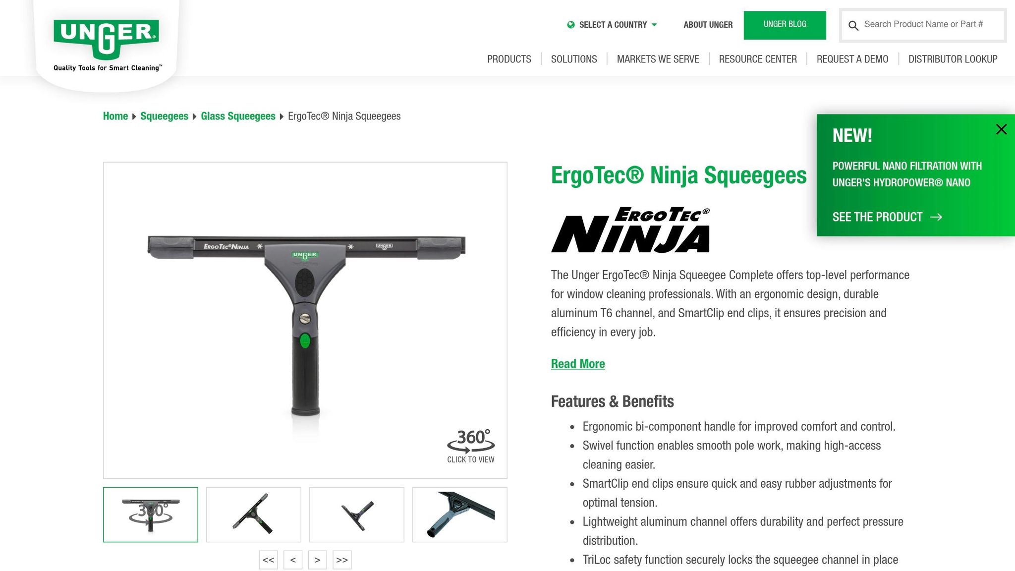ErgoTec NINJA Window Applicator