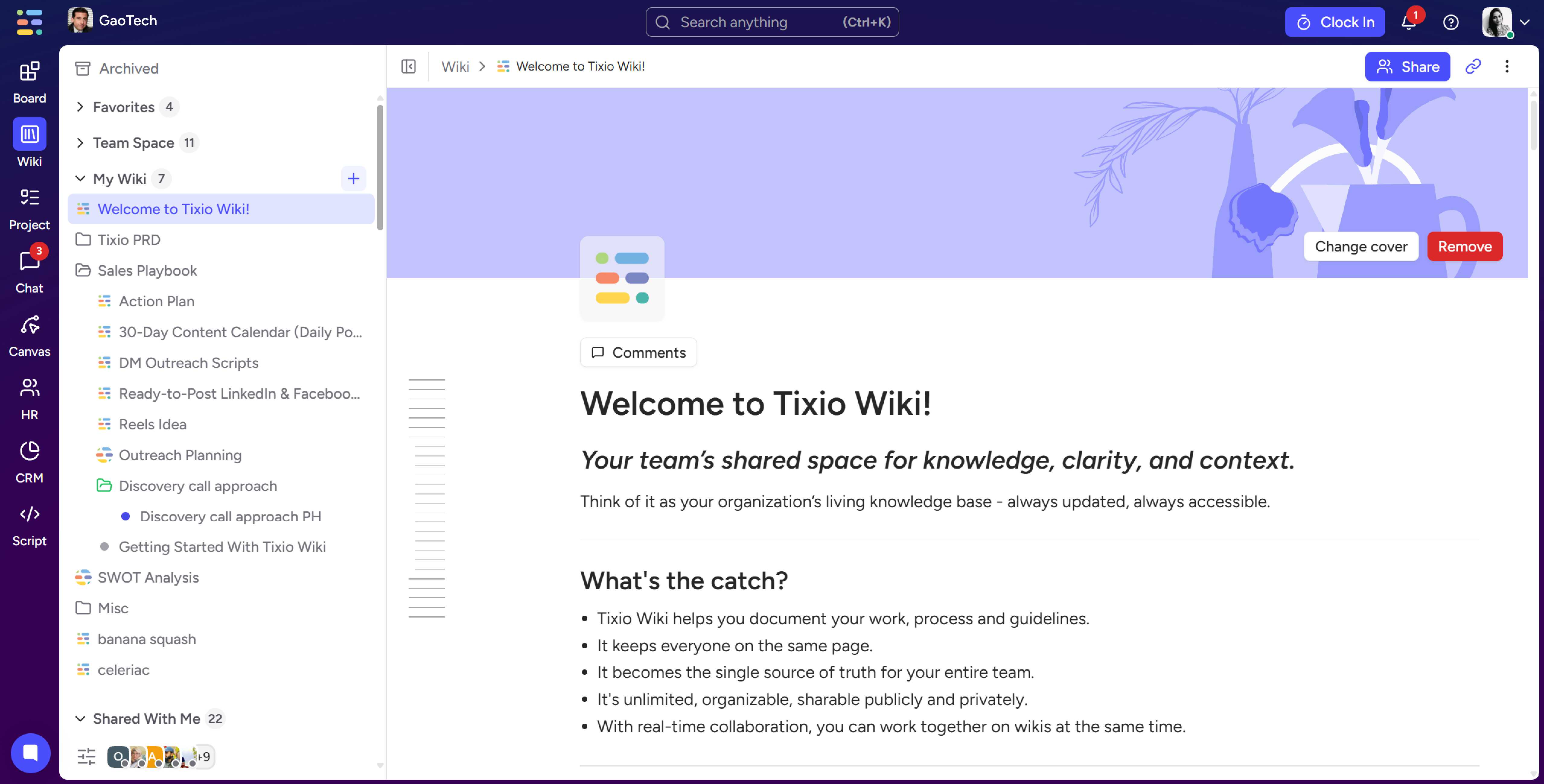 Tixio Wiki