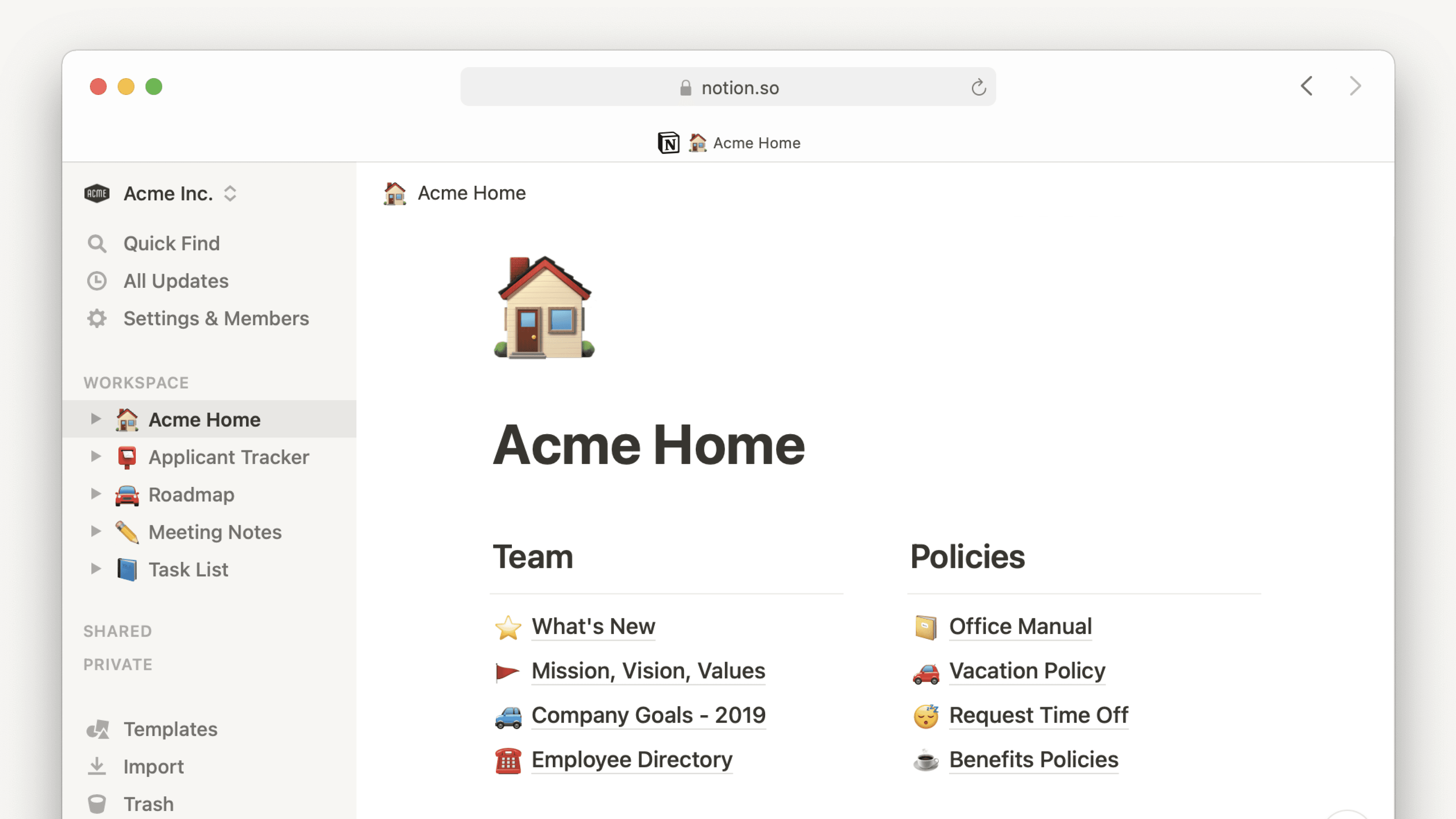 Notion for web – Notion Help Center