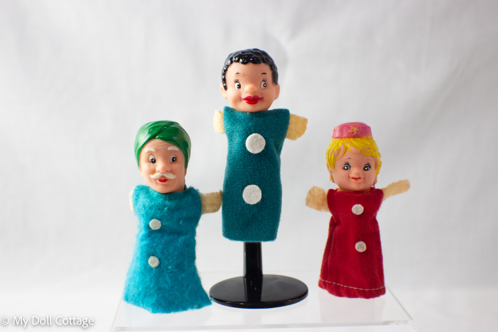 Set of 3 Finger Puppets