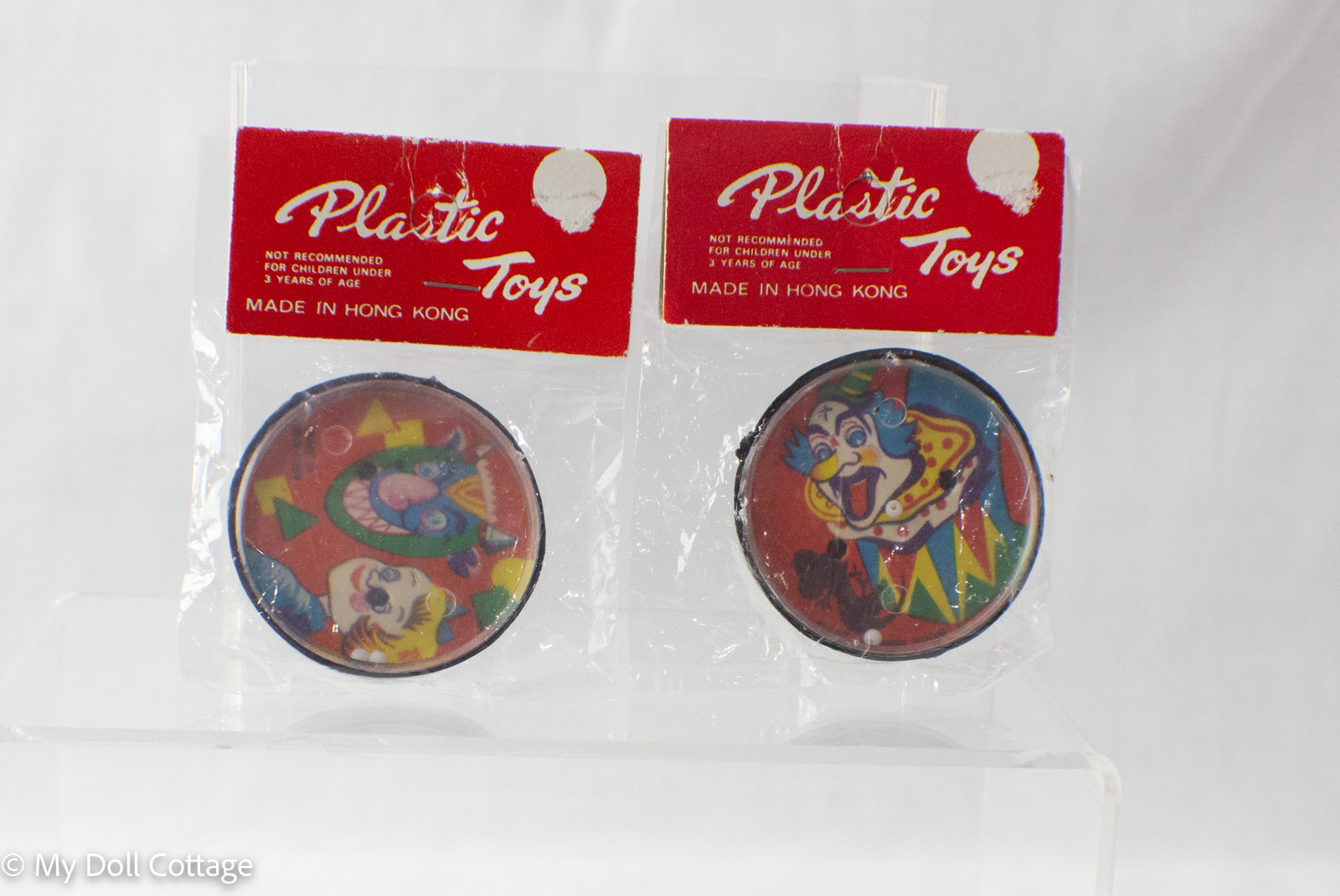 Set of 2 1960's Dime Store Maze Game